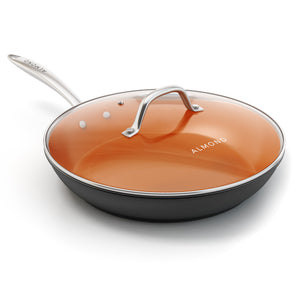 12 Inch Nonstick Copper Ceramic Frying Pan